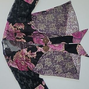 Ania A Silk Kimono Jacket